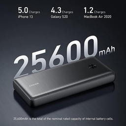 شارژر همراه انکر (Anker) مدل PowerCore III Elite A1291 ظرفیت 25600 میلی‌ آمپر ساعت