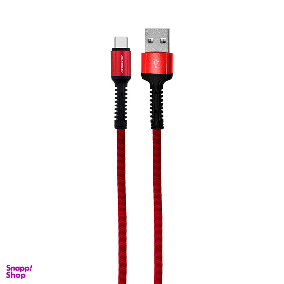 کابل شارژ USB به MicroUSB کینگ استار مدل K30 A طول 1 متر