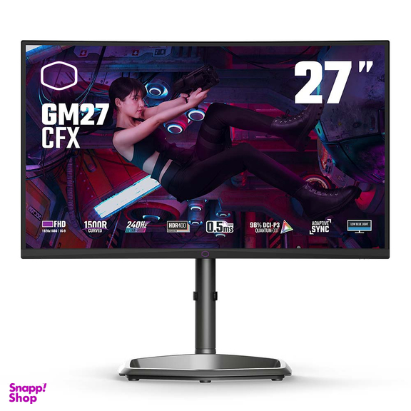 مانیتور گیمینگ منحنی 27 اینچ کولر مستر (Cooler Master) مدل GM27-CFX
