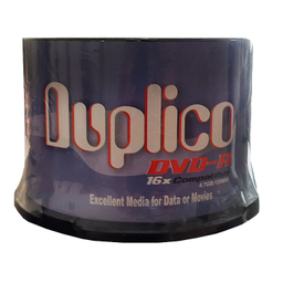 دی وی دی خام داپلیکو (Duplico) بسته 50 عددی