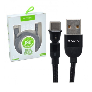 کابل تبدیل USB-A به USB-C باوین (Bavin) مدل CB-224 طول یک متر