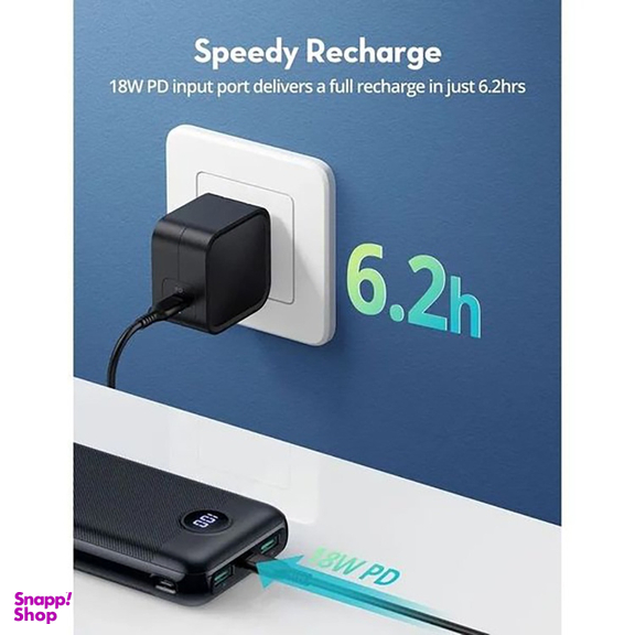 شارژر همراه راوپاور مدل RP-PB1205 ظرفیت 20000 میلی آمپر ساعت