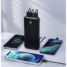 شارژر همراه راوپاور مدل RP-PB1205 ظرفیت 20000 میلی آمپر ساعت