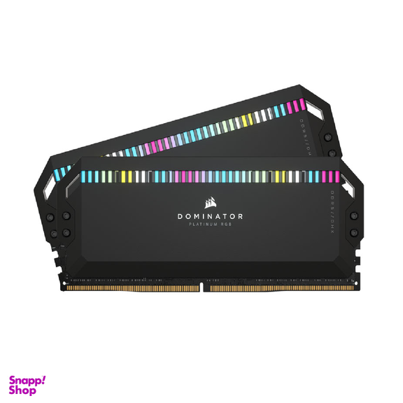 رم دسکتاپ کورسیر (Corsair) مدل Dominator Platinum RGB DDR5 5200MHz ظرفیت 64 گیگابایت