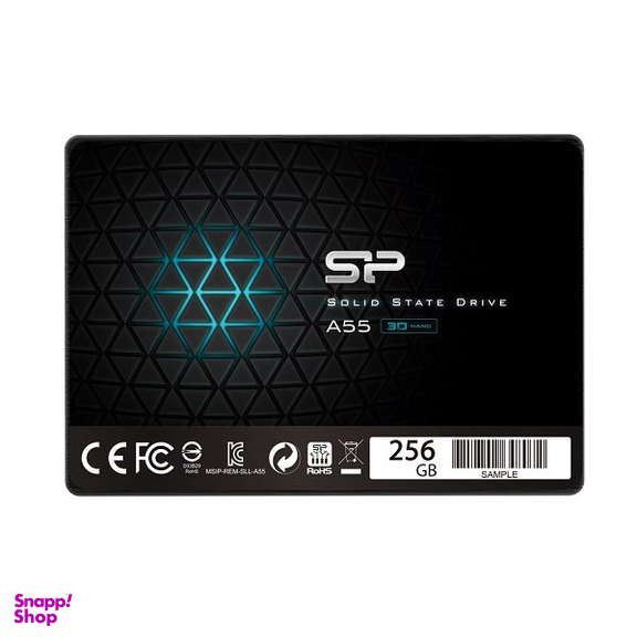 حافظه SSD اینترنال 256 گیگابایت سیلیکون پاور (Silicon Power) مدل A55 ظرفیت 256 گیگابایت