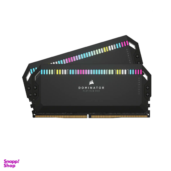 رم دسکتاپ کورسیر (Corsair) مدل Dominator Platinum RGB DDR5 5600MHz ظرفیت 32 گیگابایت