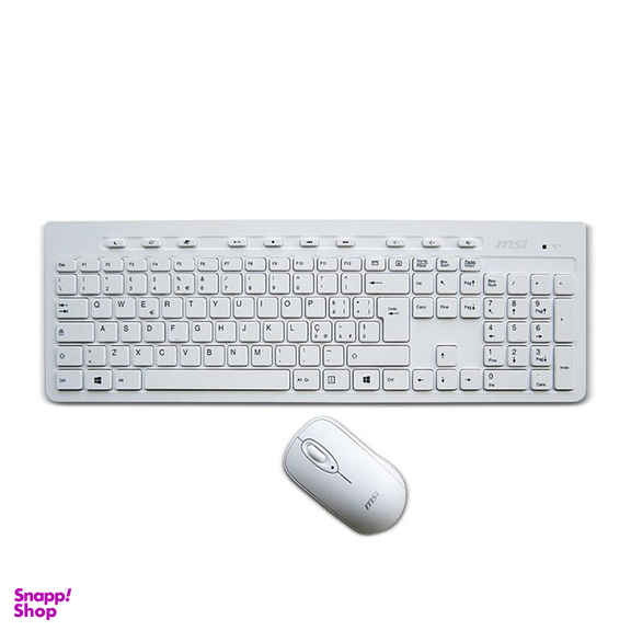 کیبورد و ماوس بی سیم ام اس آی (MSI) مدل RF 1430W-FS + MA 004W