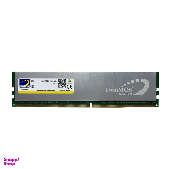 رم دسکتاپ توین موس (TwinMOS) مدل MDD48GB2400DSB DDR4 2400MHz ظرفیت 8 گیگابایت