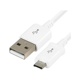 کابل تبدیل USB به Micro-USB سامسونگ مناسب گوشی های اندروید رنگ سفید