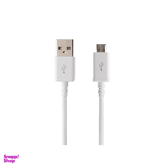 کابل تبدیل USB به Micro-USB سامسونگ مناسب گوشی های اندروید رنگ سفید