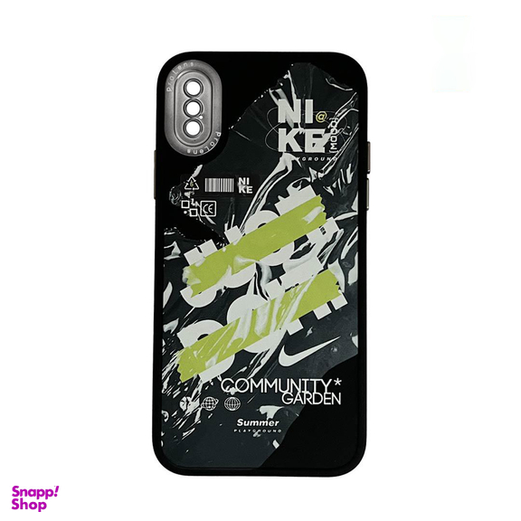 قاب طرح دار بلکین (Belkin) محافظ لنزدار گوشی iPhone X/XS