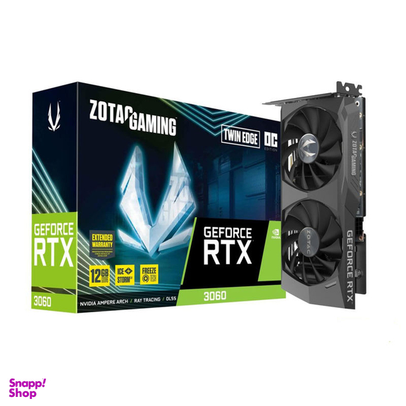 کارت گرافیک زوتک (Zotac) مدل Gaming RTX 3060 Twin Edge OC