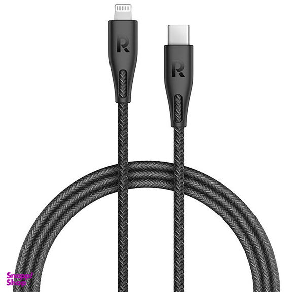 کابل تبدیل USB-C به لایتنینگ راو پاور (Rav Power) مدل RP-CB1018 طول 2 متر