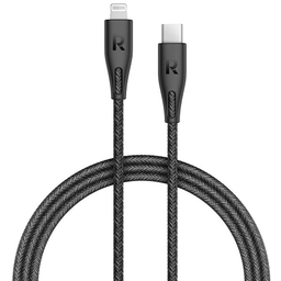 کابل تبدیل USB-C به لایتنینگ راو پاور (Rav Power) مدل RP-CB1018 طول 2 متر