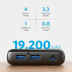 شارژر همراه انکر (Anker) مدل A1284 ظرفیت 20000 میلی آمپر ساعت