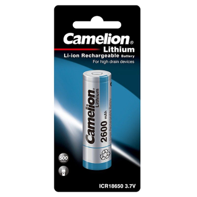 باتری قلمی کملیون (Camelion) مدل ICR18650F-22BP1