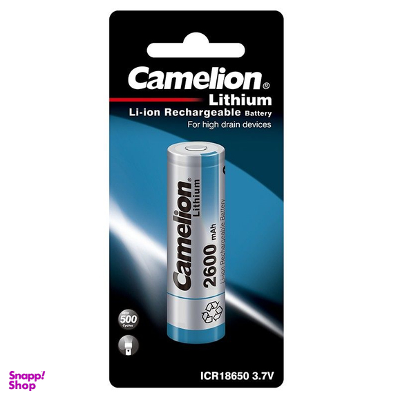 باتری قلمی کملیون (Camelion) مدل ICR18650F-22BP1