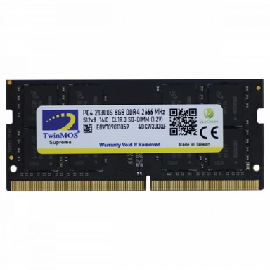 رم لپ تاپ توین موس (TwinMOS) مدل DDR4 2666 (2400)MHz ظرفیت 8 گیگابایت