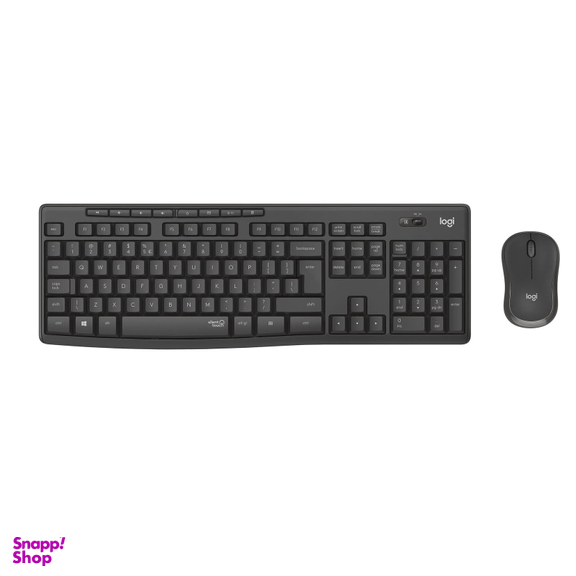 کیبورد و ماوس بی سیم لاجیتک (Logitech) مدل MK295 Silent