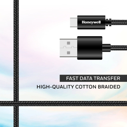 کابل تبدیل USB به USB-C هانیول مدل HC000033 طول 1/2 متر