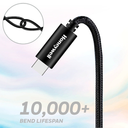 کابل تبدیل USB به USB-C هانیول مدل HC000033 طول 1/2 متر