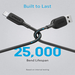 کابل تبدیل USB-A به لایتنینگ انکر (Anker) مدل A8813H11 طول 1٫8 متر