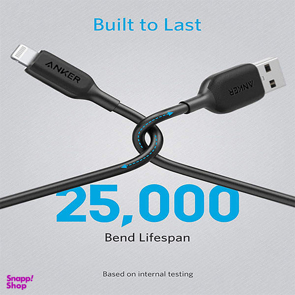 کابل تبدیل USB-A به لایتنینگ انکر (Anker) مدل A8813H11 طول 1٫8 متر