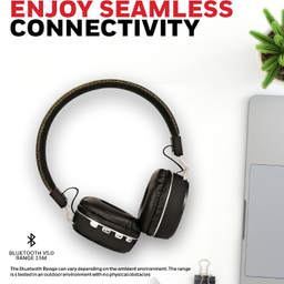 هدفون بی سیم هانیول (Honeywell) مدل HC000001/AUD/HP/V10/BLK Moxie V10