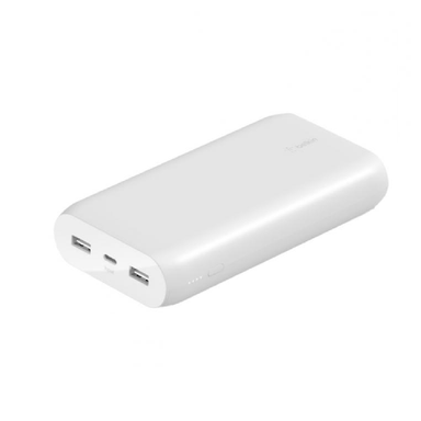 شارژر همراه بلکین (Belkin) مدل BPB003btWT BoostCharge ظرفیت 20000 میلی آمپر ساعت