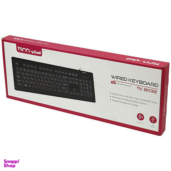 کیبورد تسکو (Tsco) مدل TK 8032 با حروف فارسی