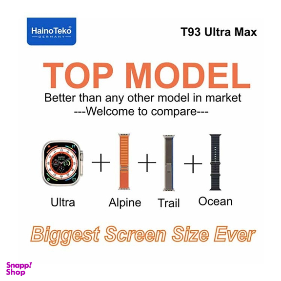 ساعت هوشمند هاینو تکو مدل T93 Ultra Max