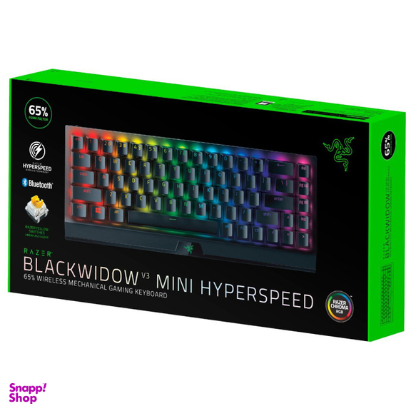 کیبورد گیمینگ ریزر (Razer) مدل Blackwidow V3 Mini HyperSpeed