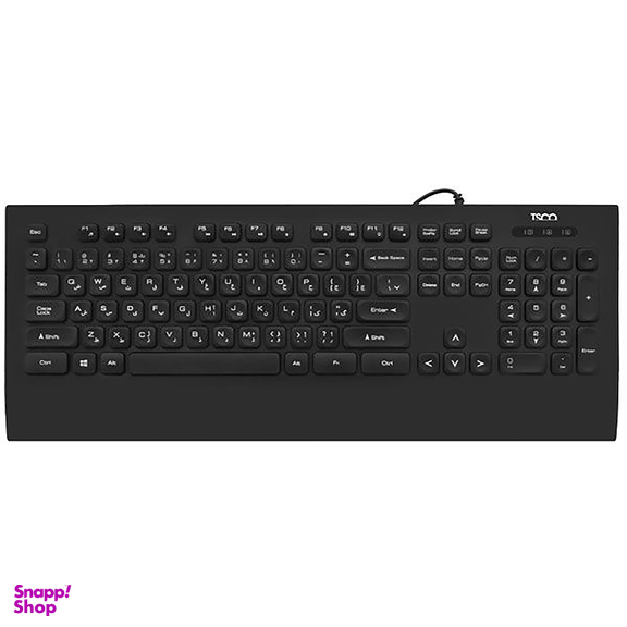 کیبورد تسکو (Tsco) مدل TK 8027 با حروف فارسی