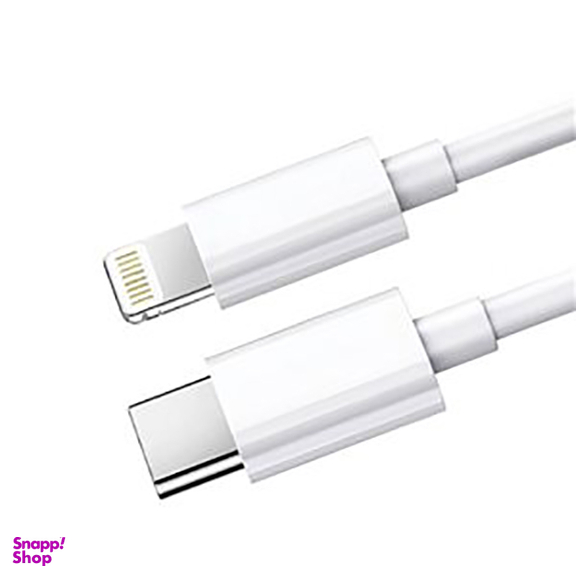 شارژر طرح اپل مدل 20 وات کد Sayman همراه کابل USB-C to Lightning