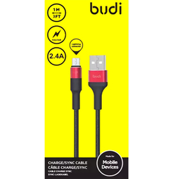 کابل شارژ USB به Micro بودی (Budi) مدل Power Line طول 1 متر
