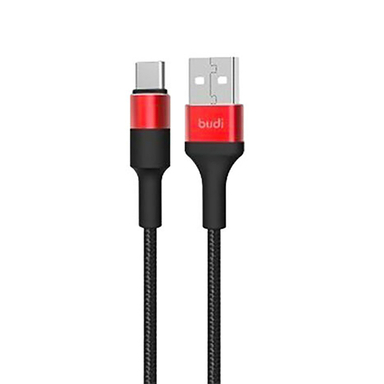 کابل شارژ USB به Type-C بودی (Budi) مدل Power Line طول 1 متر