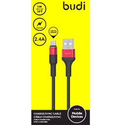 کابل شارژ USB به Type-C بودی (Budi) مدل Power Line طول 1 متر