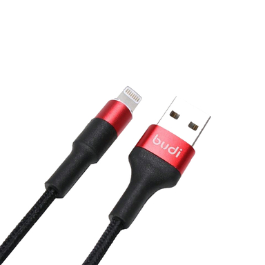 کابل شارژ USB به Lightning بودی (Budi) مدل Power Line طول 1 متر
