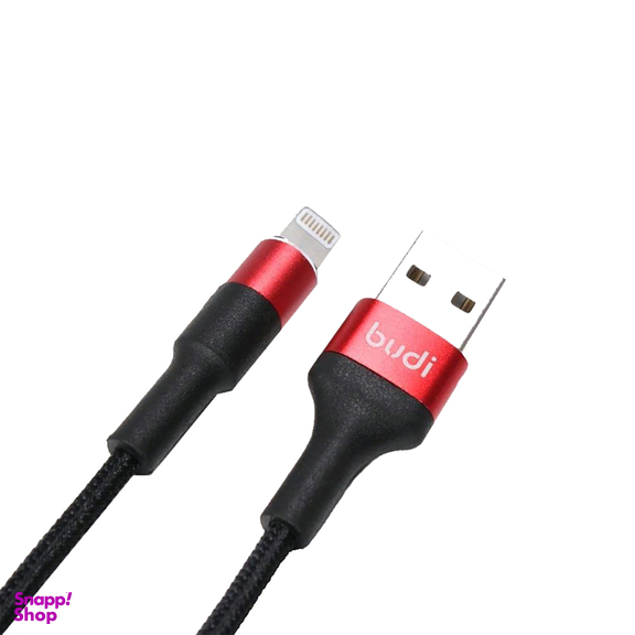 کابل شارژ USB به Lightning بودی (Budi) مدل Power Line طول 1 متر