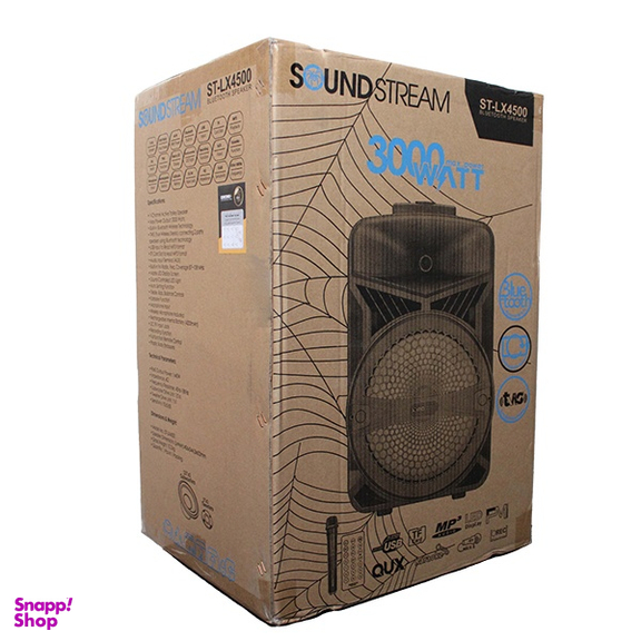 اسپیکر بلوتوثی قابل حمل ساند استریم (SoundStream) مدل ST-LX4500