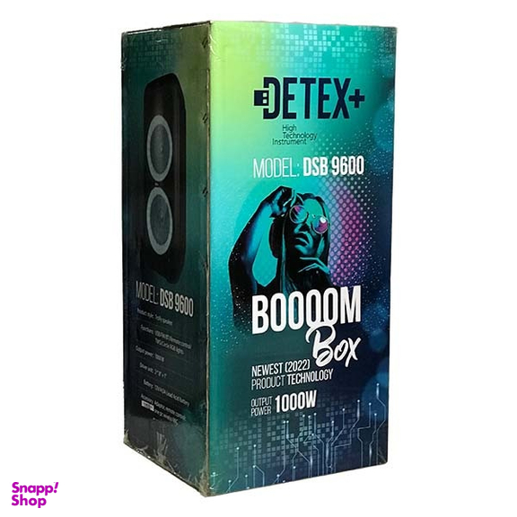 اسپیکر بلوتوثی قابل حمل دتکس پلاس (Detex Plus) مدل DSB 9600
