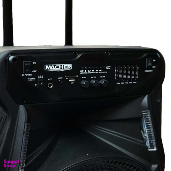 اسپیکر بلوتوثی قابل حمل مچر (Macher) مدل MR-1200