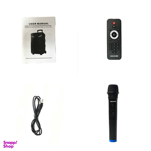 اسپیکر بلوتوثی قابل حمل مچر (Macher) مدل MR-1100
