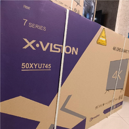 تلویزیون ال ای دی هوشمند ایکس ویژن مدل 50XYU745 سایز 50 اینچ