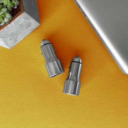 شارژر فندکی اپی مکس مدل EU-25 به همراه کابل تبدیل USB به microUSB مدل EC-07