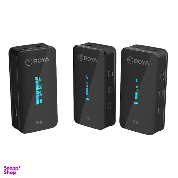 میکروفون یقه‌ ای بی سیم بویا (Boya) مدل BY-XM6-S2