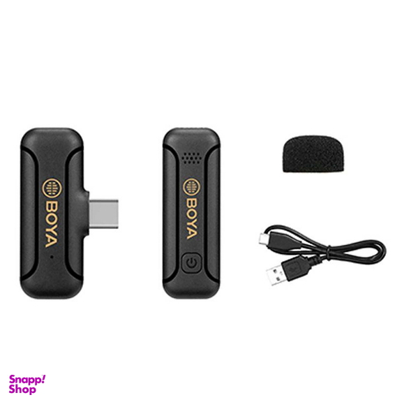 میکروفون یقه‌ ای بی سیم بویا (Boya) مدل BY-WM3T2-U1 رابط Type-C