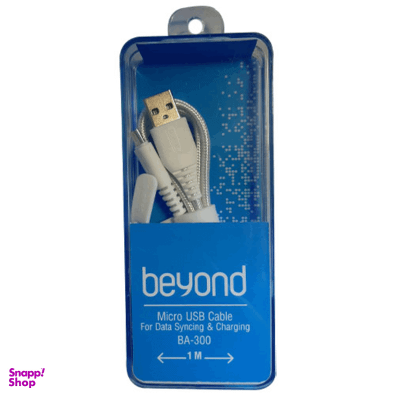 کابل تبدیل MicroUSB به USB بیاند (Beyond) مدل BA-303 طول 1 متر