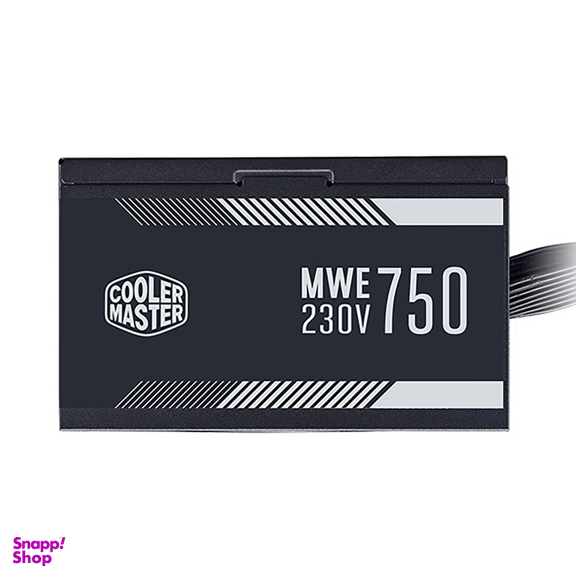 منبع تغذیه کامپیوتر کولر مستر (Cooler Master) مدل MWE 750 WHITE 230V توان 750 وات