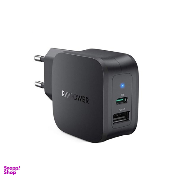 شارژر دیواری 30 وات راو پاور (Rav Power) مدل RP-PC132